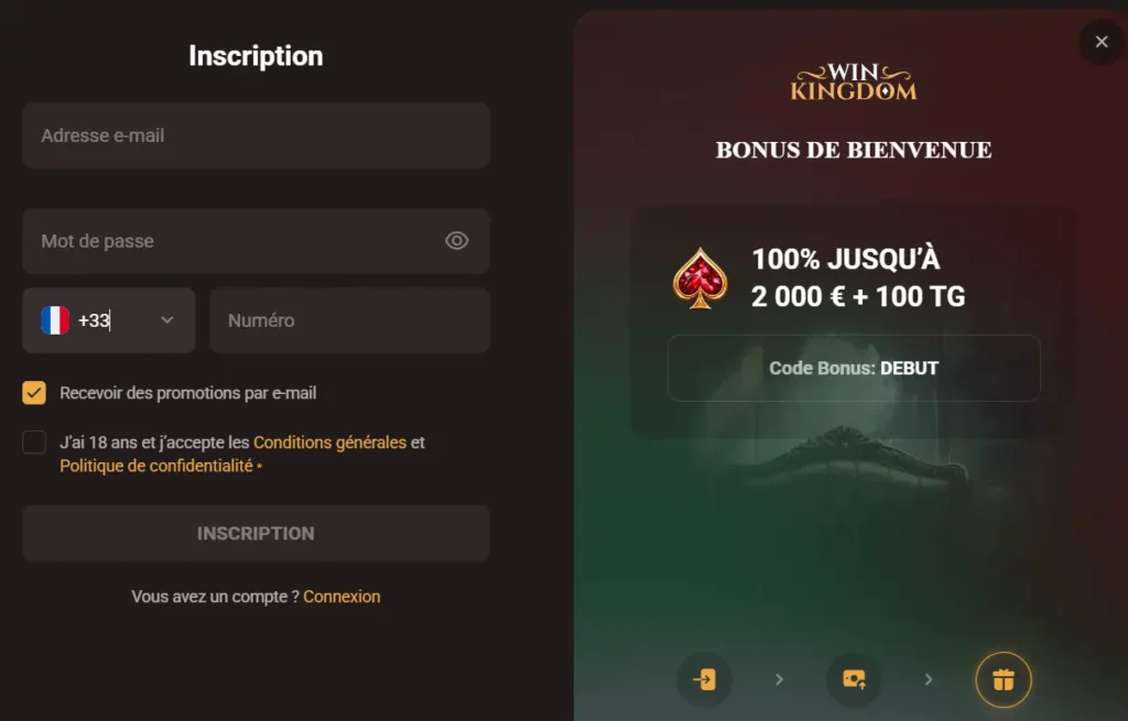 WinKingdom connexion